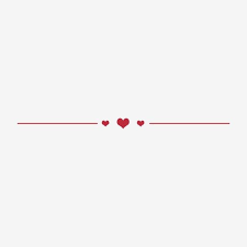 Red Love Dividing Line Heart Shape Dividing Line Love Png Transparent Clipart Image And Psd File For Free Download Instagram Divider Decorative Lines Floral Logo Design