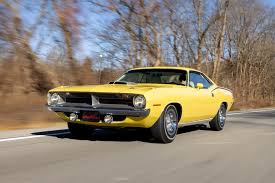 Image result for Yellow Gold 1970 Barracuda