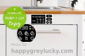 It's neutral scandinavian design also makes it the perfect blank canvas for an awesome ikea hack.you can literally transform it to match any style or decor, so it'll blend into. Ikea Duktig Digital Decal Play Kitchen Dishwasher Sticker 1084119 Signs Design Bundles