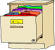 Overflowing File Cabinet Clip Art