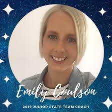 Introducing Emily Coulson, Junior State Team Coach for 2019. Emily says  "I'm so excited to be working with the 2019 Victorian Juniors team to share  my passion for calisthenics. I am looking