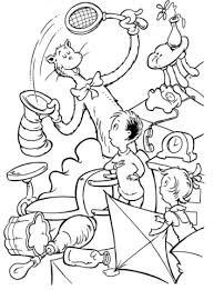 This will be the ideal way of developing coloring skills in your younger child & also offers hours of fun. Dr Seuss Coloring Pages Printables 4 Mom