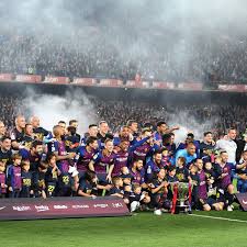 The event was organised by sir bob geldof and midge. Fc Barcelona News 28 April 2019 Barcelona Crowned La Liga Champions Barca Blaugranes