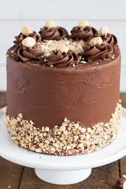 This Ferrero Rocher Cake Is Your Favourite Chocolate Hazelnut Treat In Cake Form Livforcake C Ferrero Rocher Cake Chocolate Hazelnut Cake Chocolate Hazelnut