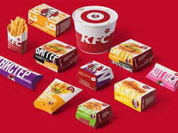 Kfc Re Design In Russia Kfc Food Packaging Design Chicken Boxes