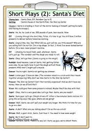 Funny Christmas Play For 10 Characters Can Be Reduced To 3 4 Or Increased To 20 By Reassigning The Li Christmas Play Scripts Short Play Play Scripts For Kids