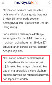 Polis melepaskan empat das tembakan kerana suspek bertindak agresif, das pertama mengenai paha kanan suspek, das kedua di tengah perut dan das beliau berkata, suspek mempunyai empat rekod jenayah lampau dan antaranya pada tahun 2013 suspek dipenjara setahun serta diusir pulang ke. Dssr On Twitter Saya Tak Faham Kedua Suspek Yang Ditangkap Itu Anggota Pdrmsia Ke Kalau Mereka Ada Rekod Jenayah Lampau Mcm Mana Mereka Jadi Anggota Polis Https T Co Oopkord2uk