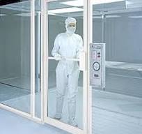 Cleanroom; Hardwall, Modular, Tempered Glass Panels, Powder ...