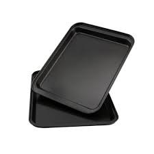 Aogvna Fda 2 Pack 9 5 X 7 Inch Nonstick Rectangular Bakeware And Cookie Sheet Set Pan Set Serving Tray Da Heart Shaped Cake Pan Heart Shaped Cakes Cake Makers