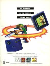 Ad For The Legend Of Zelda Oracle Of Ages Classic Video Games Retro Video Games Retro Gaming