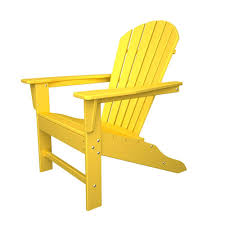 Polywood South Beach White Plastic Patio Adirondack Chair Sba15wh The Home Depot Recycled Plastic Adirondack Chairs Adirondack Chairs Patio Adirondack Chair