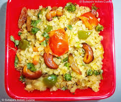 Chirer Pulao Is A Very Delicious Bengali Breakfast Chire Or Flattened Rice Also Called Beaten Rice Is A Dehusked Rice Which I Asian Snacks Pulao I Love Food