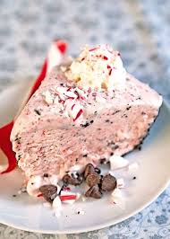 All christmas recipes should have eggnog, especially desserts! 50 Tempting Christmas Ice Cream Desserts Ideas Christmas Ice Cream Desserts Desserts Ice Cream Pie Recipe