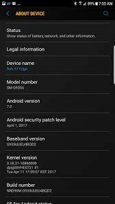 Putting an end to … Unlocked Galaxy S7 Edge Nougat Update Finally Released Sammobile Sammobile