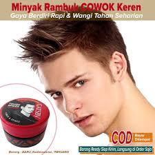 Jual Minyak Rambut Pria Cowok Gaya Rambut Berdiri Kaku Kuat Tahan Seharian  ~ Gatsby Wax Tough Spikes 75g