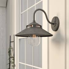 Breakwater Bay Mccrady 1 Light Outdoor Barn Light Reviews Wayfair