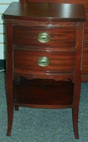 Duncan Phyfe 2 Drawer Nightstand Mahogany Duncan Phyfe Antique Collection My Furniture