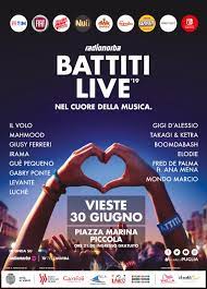 I battiti live 2021 si terranno anche quest'anno con la diretta su radionorba e la messa in onda su italia 1 nella settimane a seguire. Battiti Live 2019 Debutta A Vieste Irama Mahmood Elodie E Gigi D Alessio Tra Gli Ospiti Teleblu Notizie E Informazioni Su Foggia E Provincia