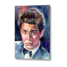 Shining Roses Metal Poster by Lee Sinesby