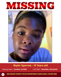 🚨 HELP FIND 15-YEAR-OLD SKYLER SPARROW
