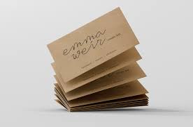 Make your business card stand out from the rest with double the thickness of an average business card. Buffalo Board Business Cards Natural Earthy Unique Print Storm