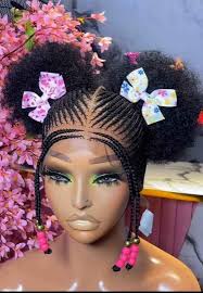 Christmas hair for girls in Asaba