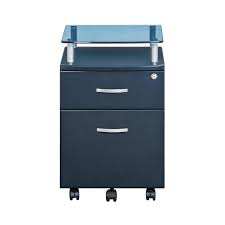 Rolling Storage Cabinet With Frosted Glass Top Techni Mobili