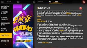 New emote party event i got doggie emote & new i'm rich emote & dust off emote at garena free fire. Free Fire Diamond Topup Nepal Home Facebook
