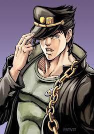 The Way Jotaro S Hair Transitions Into His Hat Jojo Bizzare Adventure Jotaro Kujo Jojo S Bizarre Adventure Anime