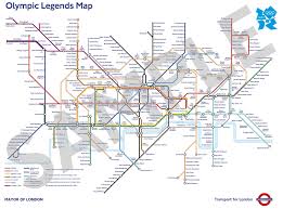 London Underground Map For The Olympic Games Brilliant London Underground Map Underground Map London Tube Map