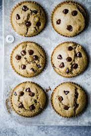 Healthy Gluten Free Chocolate Chip Muffins Ambitious Kitchen Recipe Gluten Free Chocolate Chip Muffins Chocolate Chip Muffins Gluten Free Chocolate Chip