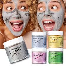 Private Label Wholesale Clay Mud Face Mask Skincare Facial Musk Matcha Face  Body Mask Purifying Cleansing Green Tea Clay Mask
