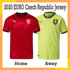 Austria euro 2020 away jersey. Euro 2021 Czech Republic Jersey Home Away 20 21 Men Football Jersey Czech Republic Soccer Jersey Lazada Singapore