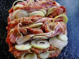 Gefullter Nackenbraten Von Birte1966 Chefkoch Nackenbraten Schweinebraten Rezept Rezepte