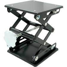 Laboratory Scissor Jack Black Enamel Welding Table Welding Projects Woodworking