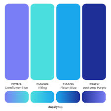 Get inspired by these beautiful green color schemes and make something cool! 15 Blue Color Palette Inspirations With Names Hex Codes Inside Colors