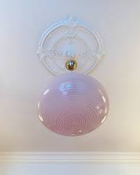 Millefiori Interior On Instagram Sold Pink Swirl Murano Ceiling Light Murano Muranolamp Vintage Mil Murano Lighting Ceiling Lights Murano Lamp