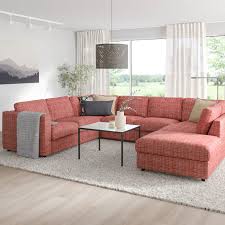 Vimle Sectional 6 Seat With Open End Dalstorp Multicolor Ikea Ikea Wohnzimmer Bequemes Sofa Recamiere