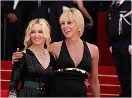 Sharon stone is reportedly 'hanging out' with rapper rmr and they have been spotted together on numerous occasions. Sharon Stone Says She Felt Pitted Against Madonna