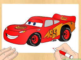 Hairpin painting technique / easy acrylic painting on canvas. How To Draw Lightning Mcqueen 7 Steps With Pictures Wikihow