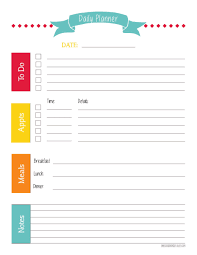 What stage is after a toddler? 47 Printable Daily Planner Templates Free In Word Excel Pdf