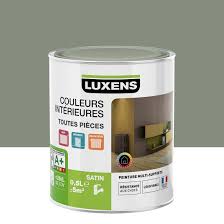 Luxens satin peinture couleurs intérieures toutes pièces rouge gourmand n°1 0.5l. Couleur Peinture Vert De Gris Leroy Merlin Novocom Top