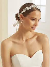 Bridal Headband By Bianco Evento Bridal Bolero Wedding Bridal Bridal Dresses