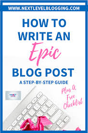 Ipage Blog Strategy Blog Post Checklist Blog Resources