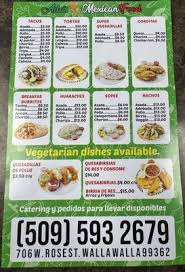 Ada’s Mexican Food Truck — Mexican restaurant food truck in Walla Walla, Washington