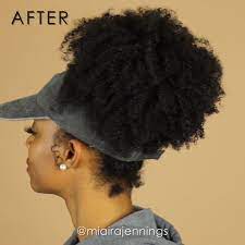 Diy Backless Satin Lined Hat For Natural Hair Video Hair Puff Natural Hair Diy Curly Hair Styles