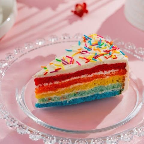 Rainbow Cake Pastry