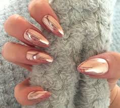 Chrome nails are created by rubbing a powder made of fine metals, glass and pigment over your nail polish, using a soft and spongey eyeshadow brush, until a holographic effect occurs. 21 Chrome Nails From Mirror Nail Polish To Acrylic Nail Art Ideas