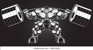Cartoon Bodybuilder HD Stock Images | Shutterstock