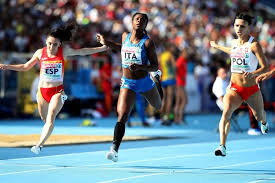 Hooper at the 2019 world athletics championships. Road To Tokyo Gloria Hooper Sprintnews It